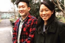 David Tian ’17 and Iris Chan ’17